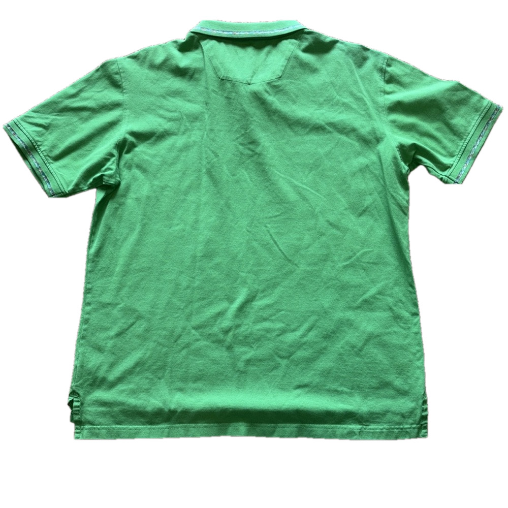 Robert Graham Men L Green Polo Golf Shirt - Picture 4 of 4